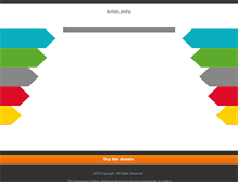 Tablet Screenshot of krim.info